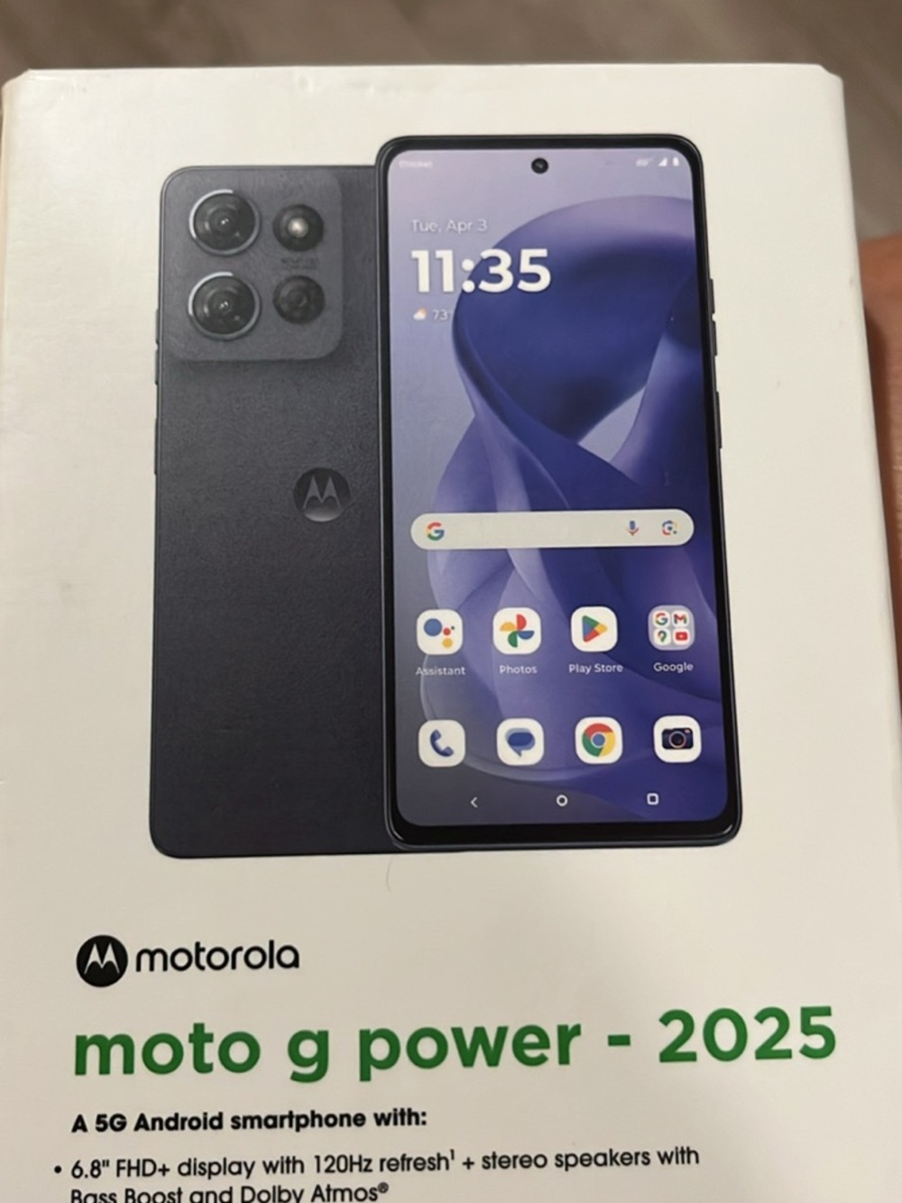 Motorola moto g power 2025 Black